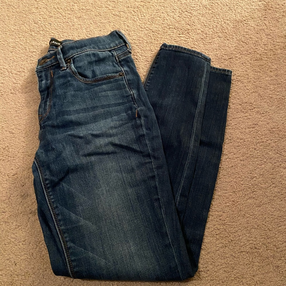 EXPRESS MID RISE SKINNY JEAN